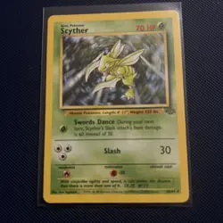 Pokemon TCG Jungle Scyther 26/64 Non-Holo Rare Unlimited LP - Image 1