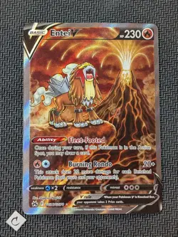 Entei V GG36/GG70 - Crown Zenith Galarian Gallery Pokemon TCG NM - Image 1