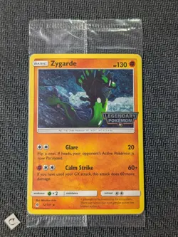Zygarde 72/131 Forbidden Light Legendary Pokemon Stamp Promo Sealed Exclusive NM - Image 1