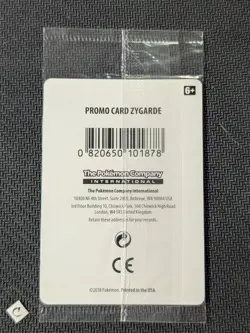 Zygarde 72/131 Forbidden Light Legendary Pokemon Stamp Promo Sealed Exclusive NM - Image 2