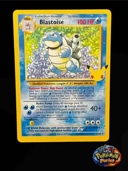 Pokemon Celebrations Blastoise 2/102 Classic Collection Holo Near Mint - Image 1
