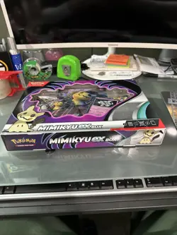 Pokemon TCG: Mimikyu EX Box - 4 Packs: Fusion, Silver Tempest X2, Brilliant Star - Image 2