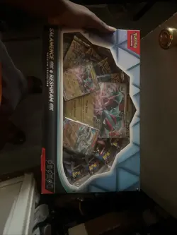 Pokemon TCG Salamence ex & Reshiram ex Premium Collection Box Sealed New - Image 1