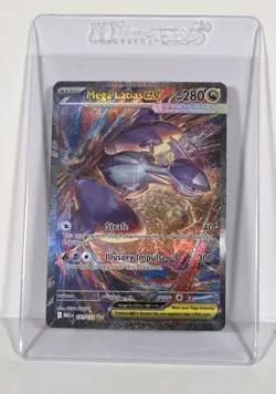 Pokemon TCG Illustration Rare Holo Mega Latias Ex From Mega Evolution BRAND NEW - Image 4