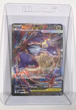 Pokemon TCG Illustration Rare Holo Mega Latias Ex From Mega Evolution BRAND NEW - Image 5