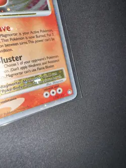 Pokemon TCG Magmortar LV.X 123/123 Rare Holo Mysterious Treasures - Image 4