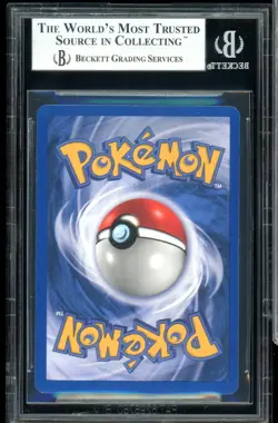 1999 Pokemon Base Set unlimited #12 Ninetales Holo BGS 9 Mint - Image 2