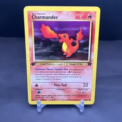 Pokemon 1st Edition Team Rocket Charmander 50/82 NS1 - Image 1