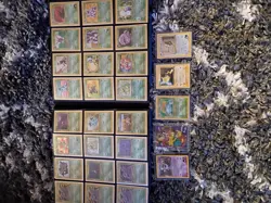 The eBay listing title for your vintage Pokemon lot is "1995-99 Vintage Pokemon - Image 1