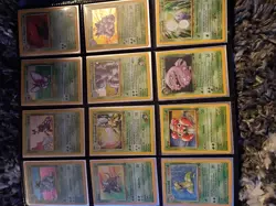 The eBay listing title for your vintage Pokemon lot is "1995-99 Vintage Pokemon - Image 5