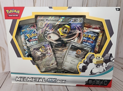 Pokemon Scarlet & Violet Melmetal ex Box [4 Booster Packs & 3 Promos] New - Image 1