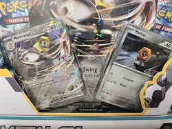 Pokemon Scarlet & Violet Melmetal ex Box [4 Booster Packs & 3 Promos] New - Image 2