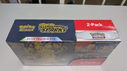 Pokemon TCG Surging Sparks ETB & Booster Bundle Costco 2-Pack NEW Factory Sealed - Image 5