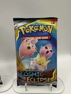 2 Pokemon Sun & Moon Cosmic Eclipse Booster Packs (2 Sealed Packs) 820650805899 - Image 2