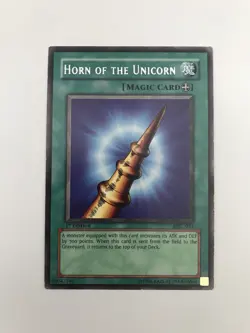 Yu-Gi-Oh! Horn of the Unicorn Magic Ruler MRL-054 1st Edition Rare NA English MP - Image 1