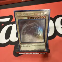 Blue-Eyes White Dragon GFP2-EN175 Ghost Rare 1st Edition - Image 2