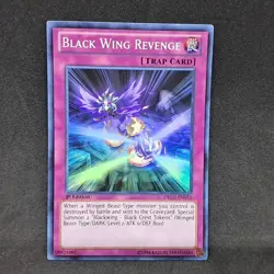 3x Black Wing Revenge DRLG-EN031 1st Edition Super Rare NM Near Mint Yu-Gi-Oh! - Image 3
