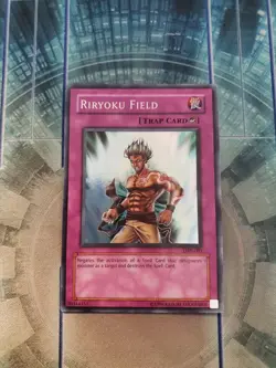 Yugioh - Riryoku Field LON-081 NM Unlimited Super Rare - Image 1
