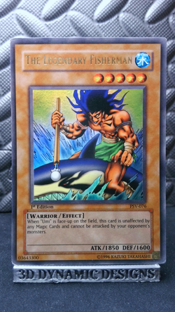 | Yugioh The Legendary Fisherman PSV-076 1st ED Ultra Pharaohs Servant HP 🔥 | - Image 1