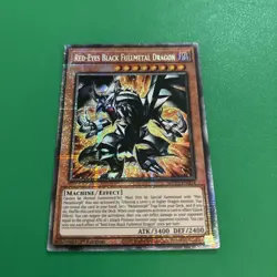 Yugioh! Red-Eyes Black Fullmetal Dragon MP25-EN014 Starlight Rare 1st Edition NM - Image 2