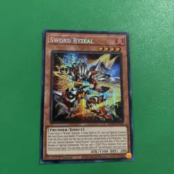 Yugioh Sword Ryzeal MP25-EN118 1st Edition Prismatic Secret Rare NM - Image 2