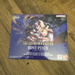 One Piece TCG OP14 Booster Box English Version The Azure Seas Seven Sealed UK - Image 1