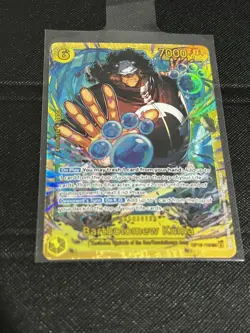 Bartholomew Kuma OP12-119 Legacy of the Master Full Art Foil Secret Rare NM - Image 3
