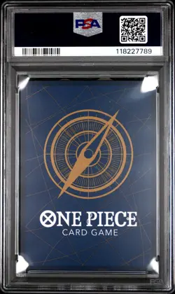 2025 ONE PIECE JPN OP11-A FIST OF DIVINE SPEED ALTERNATE ART #106 ZEUS PSA 10 - Image 2