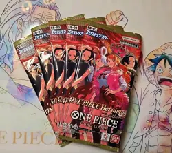 One Piece TCG EB-03 "Heroines Edition" Japanese - 5 Packs [SEALED] - Image 1