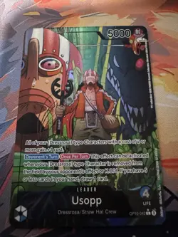 Usopp Alt Art OP10-042 Leader Parallel Royal Blood One Piece TCG English - Image 1
