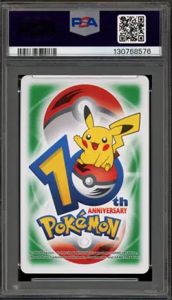 Pokemon 10th Ann. Playing Cards Gulpin/Swalot Green 9 of Hearts PSA 10 Gem Mint - Image 2