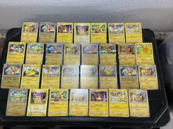 (30) Pikachu CARDS LOT VTG HOLO Raichu Stamped Red Cheeks Halloween Rainbow - Image 1
