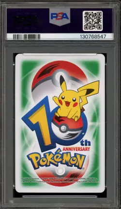 Pokemon 10th Ann. Playing Cards Quilava Green Jack of Clubs PSA 10 Gem Mint - Image 2
