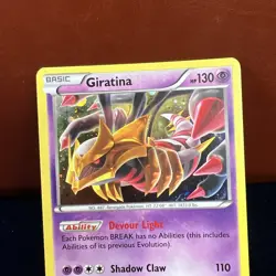 Giratina XY184 Black Star Promo Holo Pokemon Card - Image 2