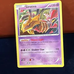 Giratina XY184 Black Star Promo Holo Pokemon Card - Image 3