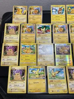 (30) Pikachu CARDS LOT VTG HOLO Raichu Stamped Red Cheeks Halloween Rainbow 2008 - Image 2