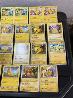 (30) Pikachu CARDS LOT VTG HOLO Raichu Stamped Red Cheeks Halloween Rainbow 2008 - Image 4