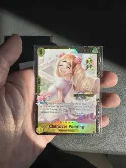 Charlotte Pudding OP03-112 Championship 2024 Prize Promo Sealed One Piece Card - Image 1