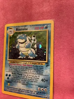 1999 Pokemon TCG Blastoise Holo Rare Card 2/130 Base Set 2 - Image 4