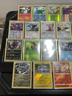 (30) Pokemon Cards Lot Vtg Holo STAMPED REVERSE Rayquaza Reshiram Metagross - Image 2