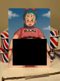 (V-2) Dragon Ball Bulma Lewd Anime Doujin Waifu Card AGC CCG - Image 2