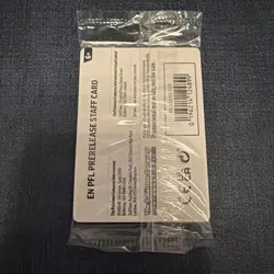 Phantasmal Flames Sealed Staff Prerelease Promos Four Cards *SEALED PACK* - Image 2