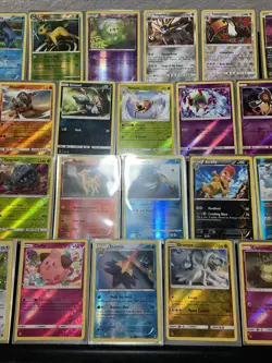 (30) Pokemon Cards Lot Vtg Holo STAMPED REVERSE Leafeon Chansey Empoleon - Image 3