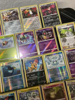 (30) Pokemon Cards Lot Vtg Holo STAMPED REVERSE Leafeon Chansey Empoleon - Image 5