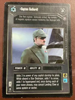 Star Wars Customizable Card Game: Death II Captain Godhertdt - Image 1