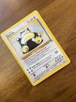 Vintage Snorlax - 27/64 - Star Rare Pokemon Card - 1999 Jungle Set - Near Mint - Image 3
