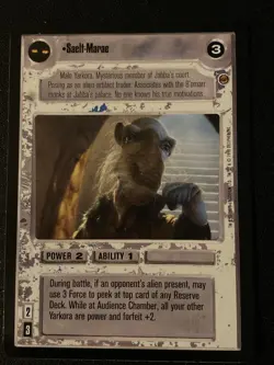 Star Wars CCG Card "Saelt-Marae" - Image 1