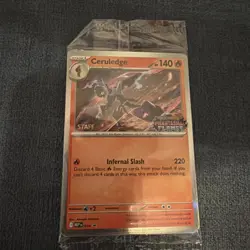 Phantasmal Flames Sealed Staff Prerelease Promos Four Cards *SEALED PACK* - Image 1