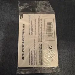 Phantasmal Flames Sealed Staff Prerelease Promos Four Cards *SEALED PACK* - Image 2