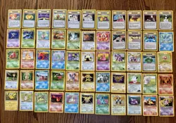 Pokemon TCG Vintage Card Lot - Preowned 143 Cards / Holo / Rare / 1st Edition - Image 1